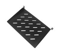 KiBcsLic Estante para rack de servidores, de acero resistente, desmontado, montaje, soporte de servidor voladizo ventilado para rack y gabinete de red de, Profundidad 20 Cm