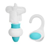 KiBcsLic Exprimidor de bolsitas de repuesto, dispensador colgante de gel de ducha japonés, accesorio de gancho para gel de ducha, Verde