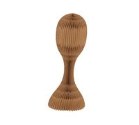 KiBcsLic Fabricación de Un Soporte para Exhibición de Sombreros, Modelo de Cabeza de Maniquí para Tocados Y Bufandas de Salón, MarrÓn