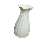 KiBcsLic Florero Moderno Creativo con Diseño Hueco Innovador Material PP Seguro Y Portable Accesorio Decorativo Adecuado para Cocina Oficina Fiestas Bodas Sala, C, Individual