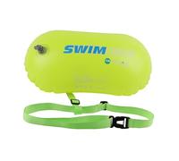KiBcsLic Flotador Natación Bolsa Flotante Burbuja Cámara Inflable PVC con Correa Ajustable Adecuado para Nadadores Triatletas Surfistas Entrenamiento Esnórquel