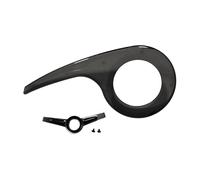 KiBcsLic Funda Protectora para Bicicleta de 46T a 52T, Negro Claro