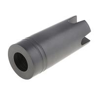 KiBcsLic Gimbal Butt Pieza Trasera Tope Trasero para Caña Adaptador de Gimbal Metálico Resistente Trasero Intercambiable Adecuado para Pesca Desde Embarcación