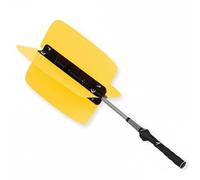 KiBcsLic Golf Swing Entrenador Herramienta Dispositivo con Retroalimentación de Trayectoria y Resistencia Constante para Memoria Muscular Adecuado para Calentamientos Ejercicios Diarios, Amarillo