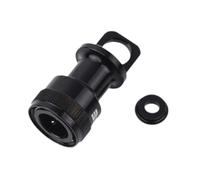 KiBcsLic Hebilla de Repuesto para Pedal de Liberación Rápida, para Instalación, Base de Montaje de Pedal para Bicicletas Plegables, Negro