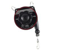 KiBcsLic Herramienta Retráctil para Colgar Balanceadores de Resorte, con Gancho Y Cable de Acero, Reemplaza Al Retractor Balanceador Ajustable Fácil de Usar, 0.6 a 3.0 kg