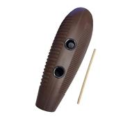 KiBcsLic Instrumento Güiro en Forma de, Herramienta Didáctica, Acompañamiento de Banda con Raspador