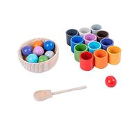 KiBcsLic Juego de Mesa de Clasificación de Vasos para Entrenar La Memoria Y Educativo.