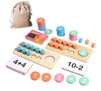 KiBcsLic Juguetes de Aprendizaje de Matemáticas. Juguete Educativo para Niños de 4 a 6 años.