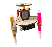 KiBcsLic Juguetes de Construcción de Robots para Garabatear, Material Didáctico, Creatividad, Bricolaje, Ensamblaje, Física