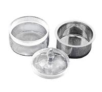 KiBcsLic Kit de Reparación de Relojes con Piezas de Malla de Acero Inoxidable para Relojeros Y Operarios de Relojería.