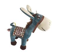 KiBcsLic Lindo Juguete de Peluche de Burro Pequeño, Muñeco de Burro Suave, Recuerdo de Fiesta, Animal de Peluche de Burro para Niños, Inauguración de Casa, Gra, Azul