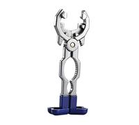 KiBcsLic Llave para Válvula de Gas Herramienta para Válvula de Cilindro Llave Multifuncional para Abridor de Botellas Y Nueces Mango Antideslizante, Azul