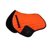 KiBcsLic Manta para Silla de Montar, para Caballos, Cómoda, Portátil, Amortiguadora, Transpirable, Accesorio Deportivo, Cojín, Colchoneta de Equitación, Naranja