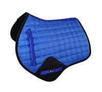 KiBcsLic Manta para Silla de Montar, para Caballos, Cómoda, Portátil, Amortiguadora, Transpirable, Accesorio Deportivo, Cojín, Colchoneta de Equitación, Azul