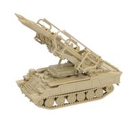 KiBcsLic Maqueta de Tanque, Escala 1:72, Decoración de Mesa, Bricolaje, Rompecabezas para Niños, Regalo de Cumpleaños, Amarillo
