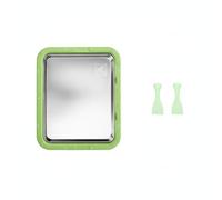 KiBcsLic Máquina Congelado en Rollo Congelación Rápida Máquina Congelado en Superficie Fría Acero Inoxidable 304 para Niños, Familias, Hogar, Verde L