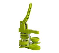 KiBcsLic Máquina para Hacer Botones de Presión Manual con Kit Creativo para Incluye de Diferentes Tamaños para Grupos Juveniles Empresas y