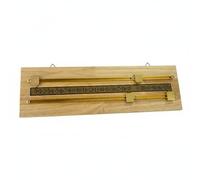 KiBcsLic Marcador de Billar Tablero de Puntuación Panel de Resultados de Puntos Apoyo Profesional al Juego con Seguimiento Visible en Cada Frame Adecuado para, Madera Natural