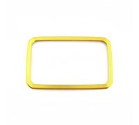 KiBcsLic Marco Protector de Pantalla Anodizado Protector de Pantalla Aluminio Acabado Metálico Cubierta Decorativa Del Tablero para Motocicleta, Gold