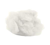 KiBcsLic Material de poliéster con Efecto 20G, Polvo de Humo para Manualidades, Accesorio fotográfico para maquetas de Diorama 3D, Blanco