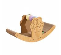 KiBcsLic Mecedora Rascador para Gatos Salva Muebles Mecedora Rascadora para Gatos Diseño Ergonómico Salón Rascador de Cartón, Nido De Gato Dual