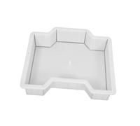 KiBcsLic Modelo de Eje Molde para Bloque de Cemento Redondo Módulo Circular de Pozo Pieza Reutilizable en PP para Proyectos DIY Adecuado para Cercos, Style E