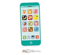 KiBcsLic Modelo de Teléfono para Niños Mini Simulación Educación Temprana para Niños de 4 años O Más