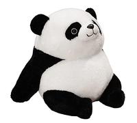 KiBcsLic Panda de Peluche Muñeco de Peluche Suave Cojín Decorativo Almohada Figura Relleno de Algodón PP Tacto Piel Adecuado para Regalo Cumpleaños Decoración