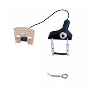 KiBcsLic Pastilla para Violín Piezoeléctrica Micrófono Captador Transductor Sensibilidad Máxima y Respuesta Amplia Almohadilla de Goma Que la Superficie, CV-13 Sin Ajuste
