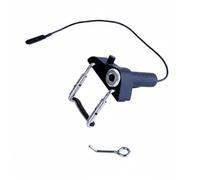 KiBcsLic Pastilla para Violín Piezoeléctrica Micrófono Captador Transductor Sensibilidad Máxima y Respuesta Amplia Almohadilla de Goma Que la Superficie, CV-19 Con Control De Volumen