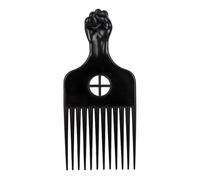 KiBcsLic Peine de Dientes Anchos para Cabello Peine de Desenredado Cepillo de Peluquería Peine Antiestático con Mango Firme Y de Acero Inoxidabl, Opción3