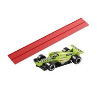 KiBcsLic Pista Flexible de 3,9 M con 4 Minicoches de Fundición a Presión Y Ventosas Fuertes. Pista de Física.