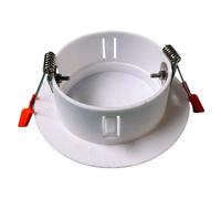 KiBcsLic Placa de Cubierta para Agujero de Techo Hecha en Pp Tapa Mural Decorativa con Diseño a Presión Accesorio Compacto Y Funcional Panel de Montaje Sencill, Agujero de 80 a 89