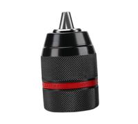 KiBcsLic Portabrocas Sin Llave Profesional para Taladro Mandril Autoajustable de Metal Accesorio Funcional Cambio Seguro Y Fácil Adecuado para Reparación Y Tar, 13mm