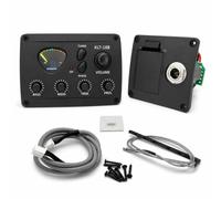 KiBcsLic Preamplificador Guitarra con Sintonizador Bajos Pastilla Guitarra con Ecualizador Preamplificador Ecualizador para Conciertos