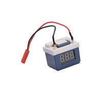 KiBcsLic Probador de Batería RC LiPo con Alarma de Nivel Bajo, Fácil Instalación, Modelo de Simulación para Decoración de Automóviles, Indicador de Nivel Bajo, Azul