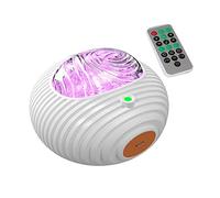 KiBcsLic Proyector de Estrellas, Lámpara Estelar, Altavoz Bluetooth, 14 Modos de Color, Romántico - Proyector para Dormitorio, Coche O Vacaciones, Recargable, Individual