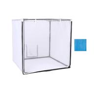 KiBcsLic Pulverizador de Pintura Portátil con Cortina, Pulverizador, Multiusos para Maquetas, Manualidades, Piezas de Juguetes, Clavos Y Más, 71cm