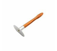 KiBcsLic Rascador Taiji Automasaje Rascador Mango Largo Manual Masajeador Gua Sha Metálico, Tablero De Gua Sha De Tai Chi De Palisandro Rojo Y Latón Modelo Corto