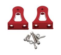 KiBcsLic RC Barco Actualización Accesorios para Modificación de Velocidad Repuestos para UDI903 Flaps de Trimado Hélice CNC Aluminio Resistente Adecuado para M, Plato Deprimido, 21x25 Mm