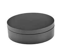 KiBcsLic Rotating Display Stand Expositor Giratorio Motorizado Base Rotativa Ajustable para Productos Función de Ajuste Manual Adecuado para Fotogra, Negro