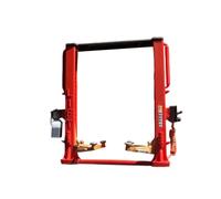KiBcsLic Simulación de Modelo de Un Elevador de Automóviles a Escala 1:64, Elevador de Doble para, Edición Deluxe Roja
