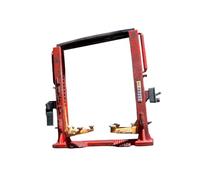 KiBcsLic Simulación de Modelo de Un Elevador de Automóviles a Escala 1:64, Elevador de Doble para, Rojo Estándar
