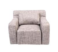 KiBcsLic Sofá para Casa de Muñecas 1/6 Sillón Miniatura de Sala Accesorio de Mobiliario Vintage Hecho y Esponja Adecuado para Adultos y Ambientación