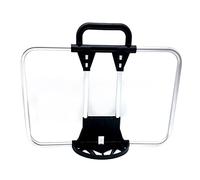 KiBcsLic Soporte de Aleación para Bicicleta Tipo Mochila Porteur para Bicicleta, de Plata