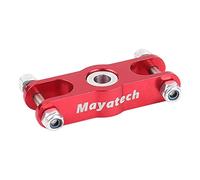 KiBcsLic Soporte de Hélice Plegable para Hélices Plegables en Sentido Horario/antihorario - Adaptador de Eje de 5 Mm/6 Mm/8 Mm para Piezas de Repuesto, 5MM Rojo