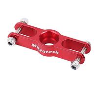 KiBcsLic Soporte de Hélice Plegable para Hélices Plegables en Sentido Horario/antihorario - Adaptador de Eje de 5 Mm/6 Mm/8 Mm para Piezas de Repuesto, 8MM Rojo