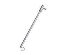 KiBcsLic Soporte para Bandeja de Cebo de Pesca Porta Caña Modular Tubo de Acero Inoxidable Engrosado Brazo con Bloqueo Seguro Montaje Versátil Adecuado para, Versión Extendida