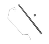 KiBcsLic Soporte para Linterna de Camping, Gancho, Colgador para Comedero de Pájaros, Portalámparas, Colgador para Mástil de Linterna para Picnics, Barbacoas,